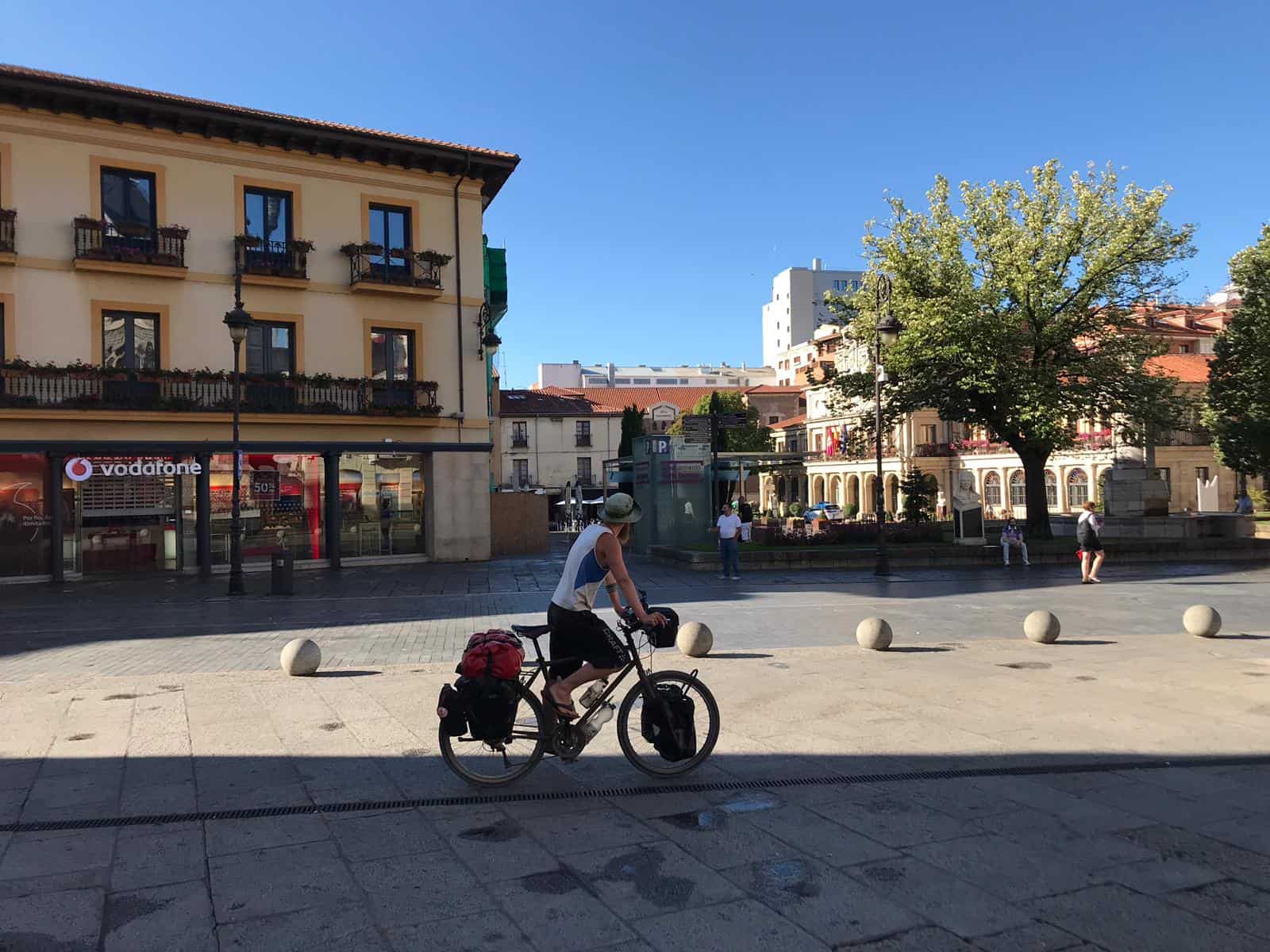 Pamplona mit dem Fahrrad